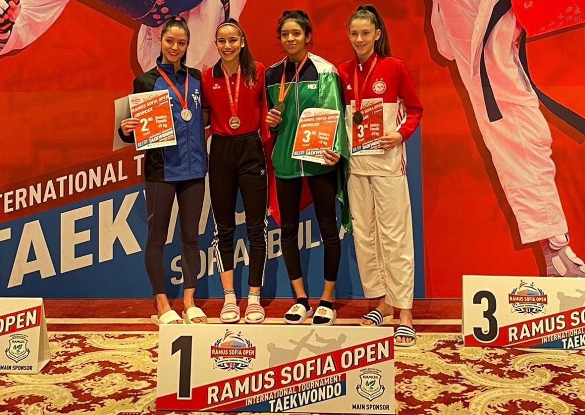 Angie Venegas se colgó la medalla de bronce en el Ramus Sofia Open 2022